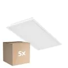 Monipakkaus 5x Noxion LED Paneeli Ecowhite V4.0 20W 2400lm - 830-840-865 CCT | 60x30cm