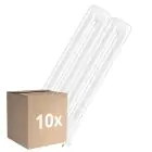 Monipakkaus 10x Osram Dulux-F LED 12W 1500lm - 840 Kylmä Valkoinen | 4-Nastaa - Korvaa 24W