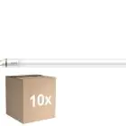 Monipakkaus 10x Philips MASTER LED Tube T8 (EM/Mains) Ultra Efficiency 17.6W 3700lm - 865 Päivänvalo Valkoinen | 150cm - Korvaa 58W