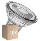 Monipakkaus 10x Ledvance LED Kohdevalaisin GU10 PAR16 6.1W 575lm 36D - 927 Erittäin Lämmin Valkoinen | Paras Värintoisto - Himmennettävä - Korvaa 80W