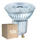 Monipakkaus 10x Osram Parathom Pro LED Kohdevalaisin GU10 PAR16 3.4W 230lm 36D - 930 Lämmin Valkoinen | Paras Värintoisto - Himmennettävä - Korvaa 35W
