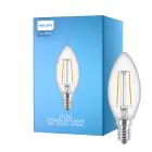 Philips Corepro LED Kynttilä E14 Filament Kirkas 2W 250lm – 827 – Erittäin Lämmin Valkoinen | Korvaa 25W