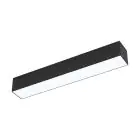 Eglo Kattovalo Salitta Aluminium Musta 9W 1080lm - 830 Lämmin Valkoinen