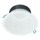 Philips LED Alasvalo Coreline DN142B Aluminium Valkoinen 19.2W 2300lm 60D - 840 Kylmä Valkoinen | Odetnij 200mm - IP54 - Valkoinen Heijastin